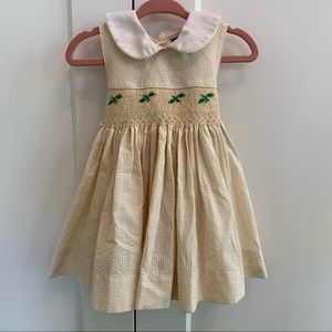 Carriage Boutiques Smocked Seersucker Dress